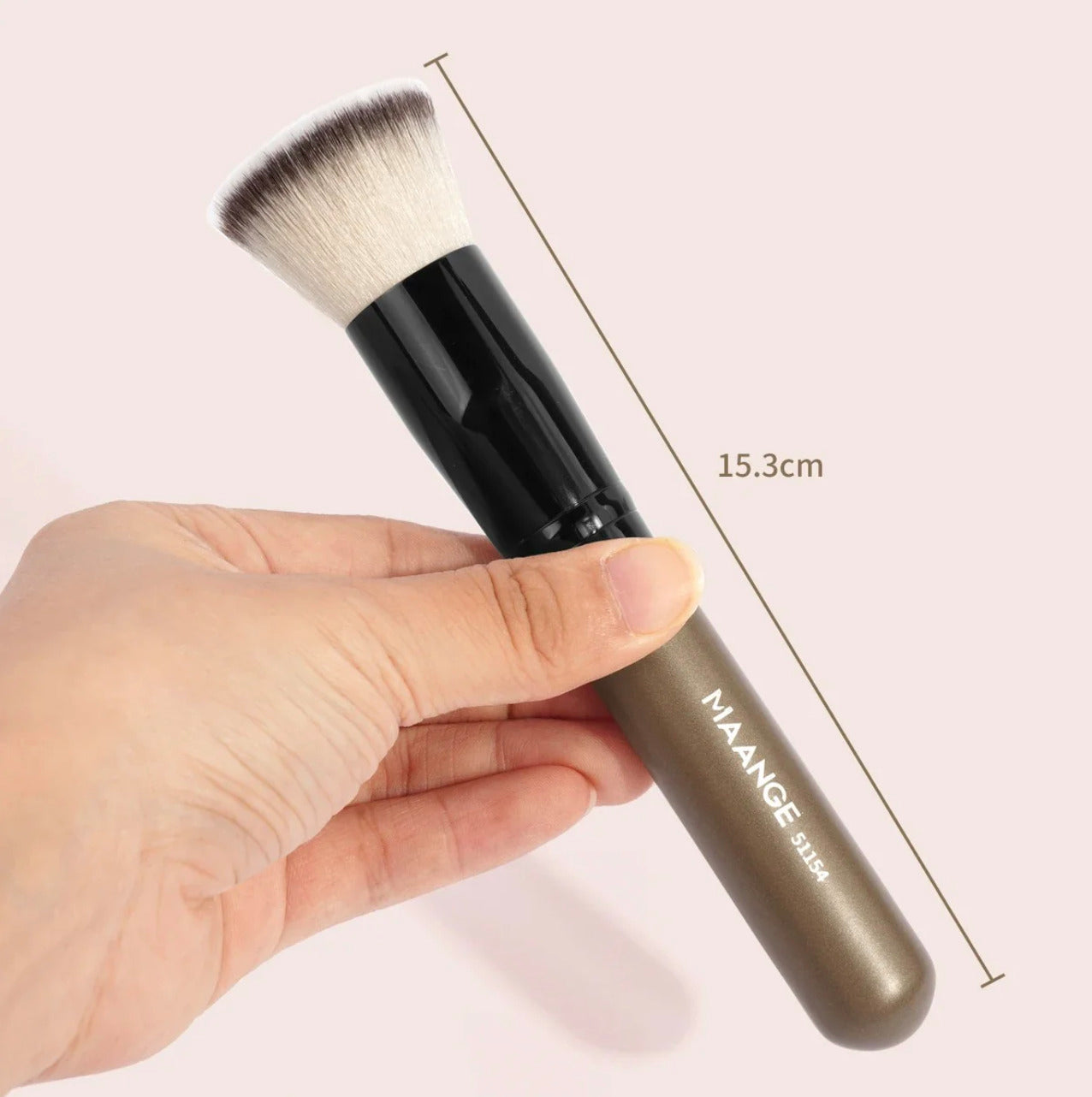 Brocha Profesional para Base de Maquillaje